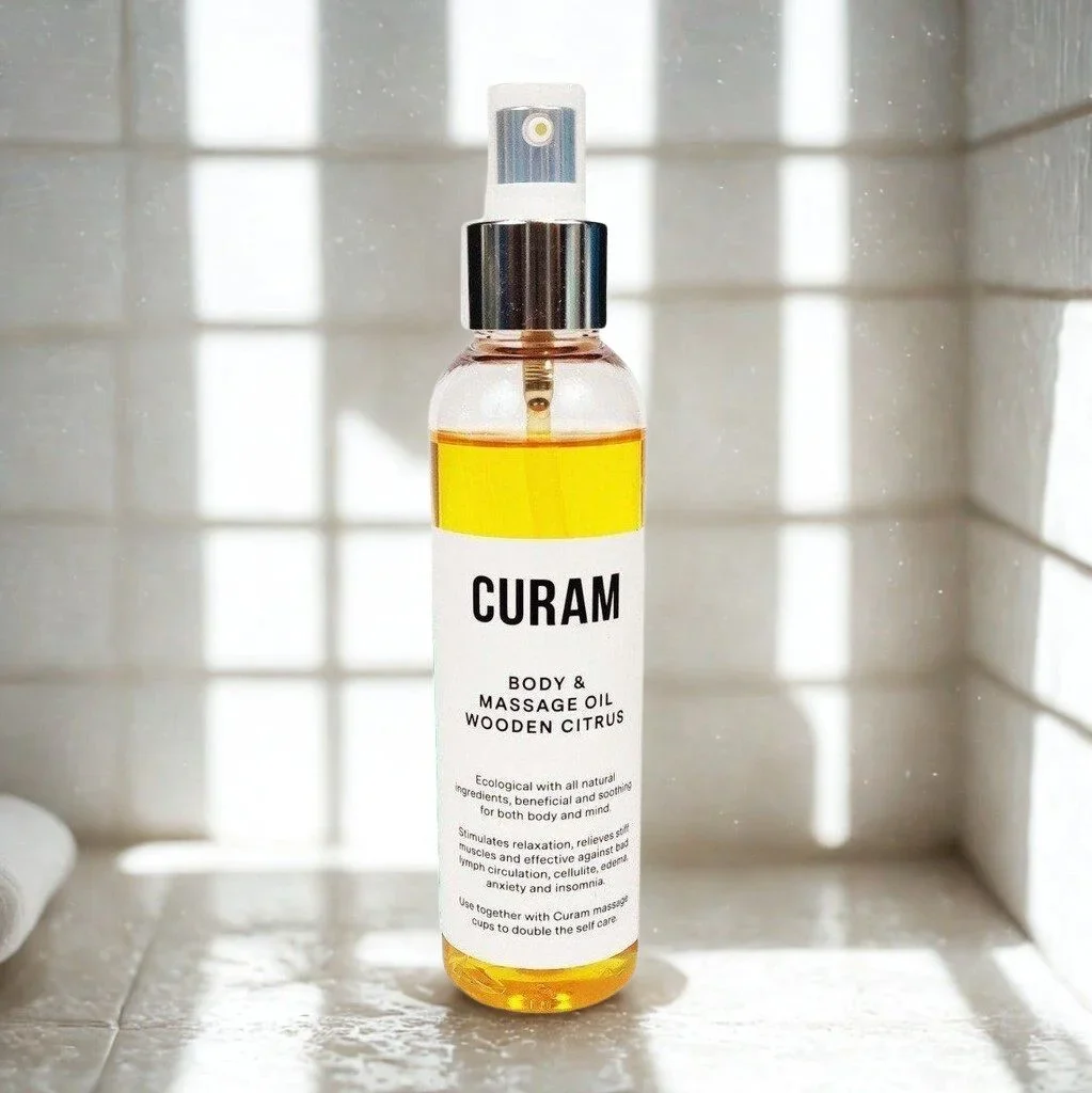 Curam Body And Massage Oil Wooden Citrus