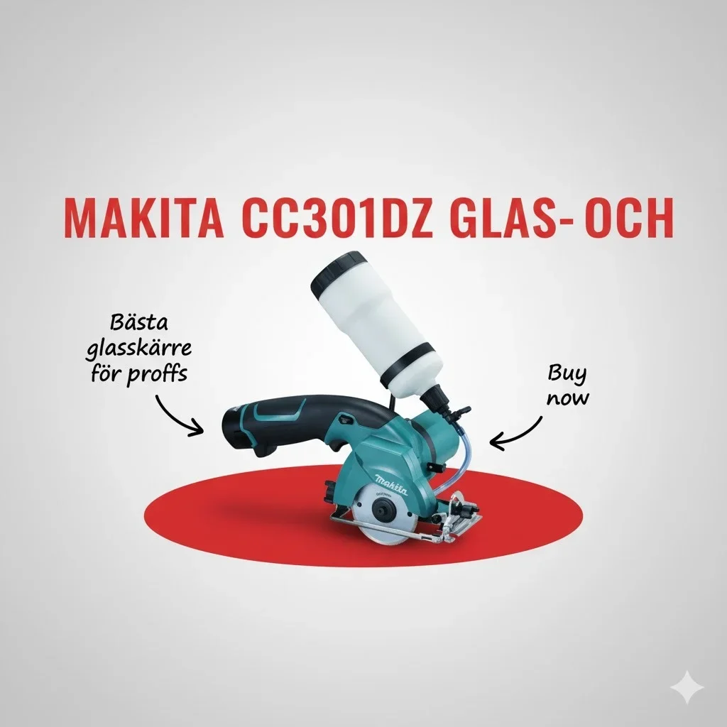 MAKITA CC301DZ Glas- och