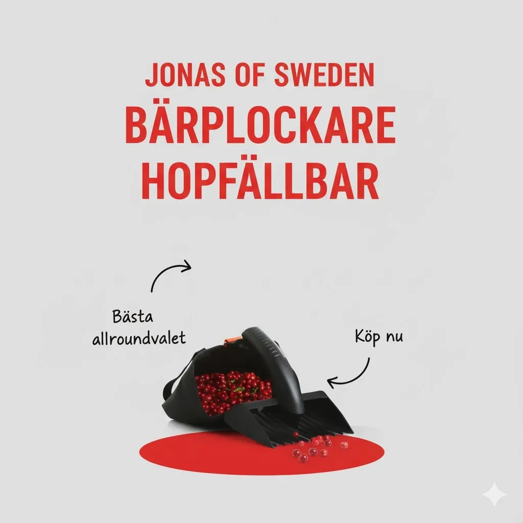Jonas Of Sweden Bärplockare Hopfällbar