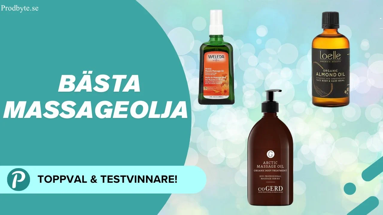 Bästa Massageolja 2025
