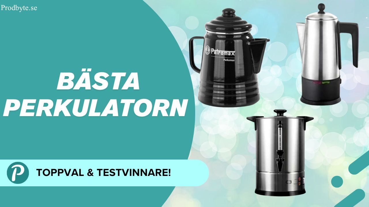 Bästa Perkulator 2025 – Toppval för Kaffeälskare