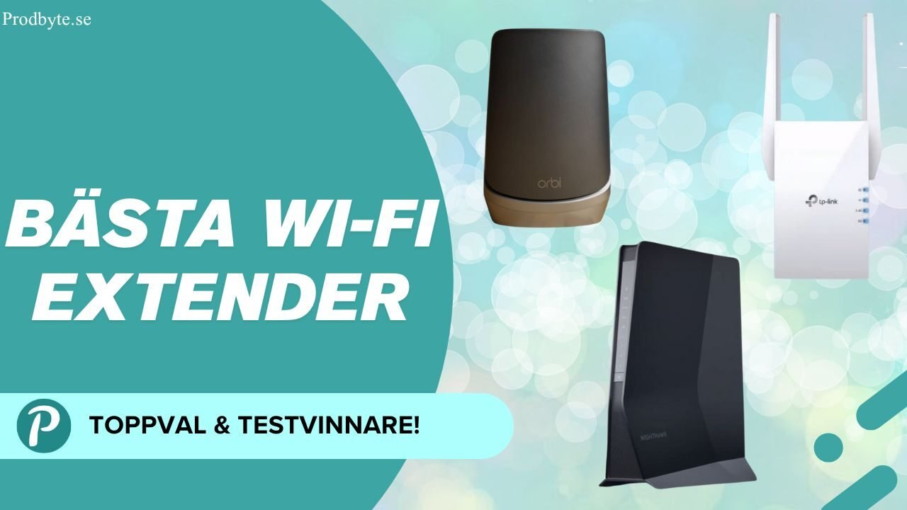 Bästa Wi-Fi Extender 2025 – Se Vår Topp 10 Lista